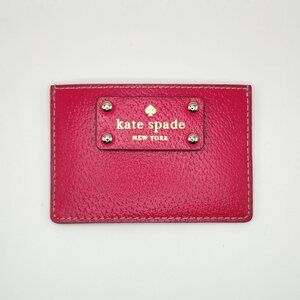Kate Spade Wellesley Graham Card Case, Card Case Wallet in Pink